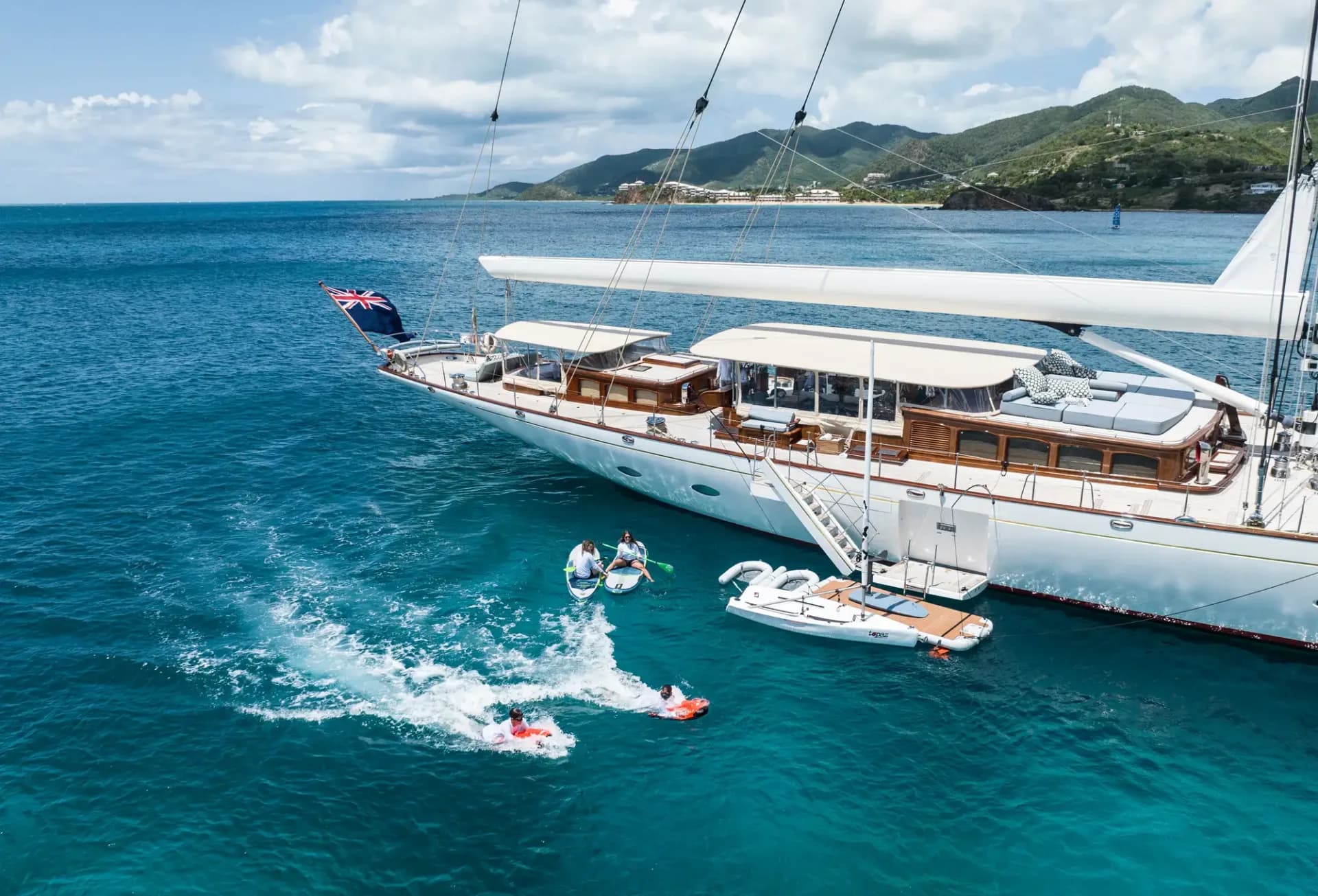Sailing Yacht ATHOS – South Pacific Charter Availability Confirmed for 2027
