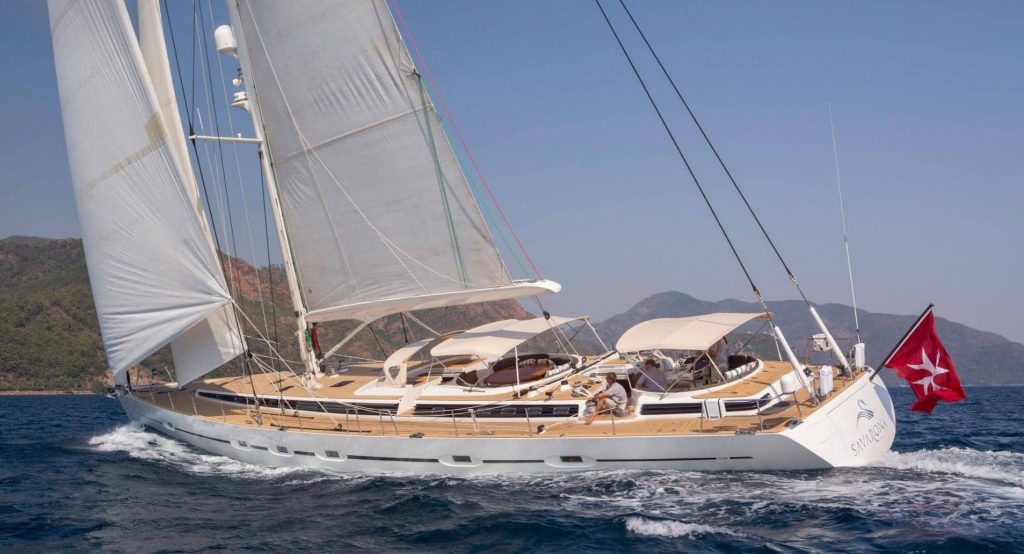 SAVONARA sailing yacht