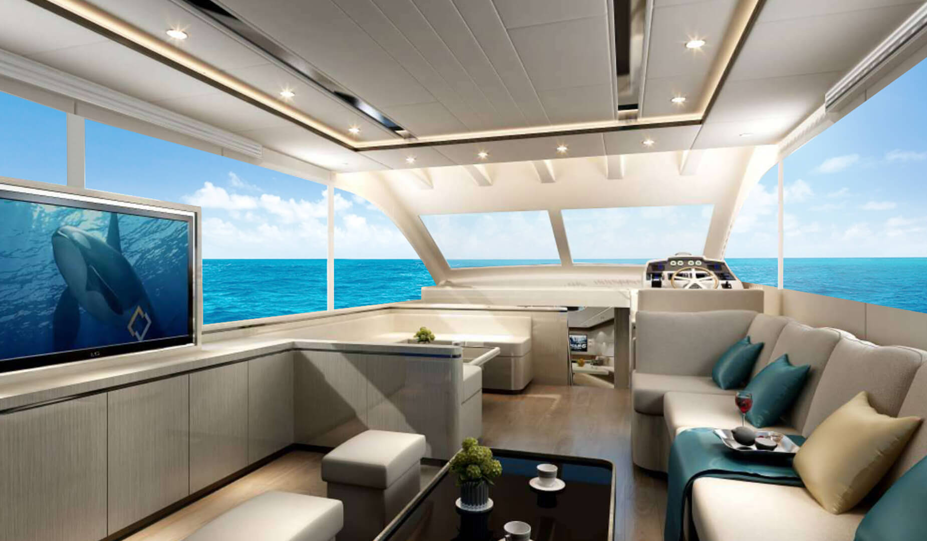Puccini Yacht Fly 65 Interior