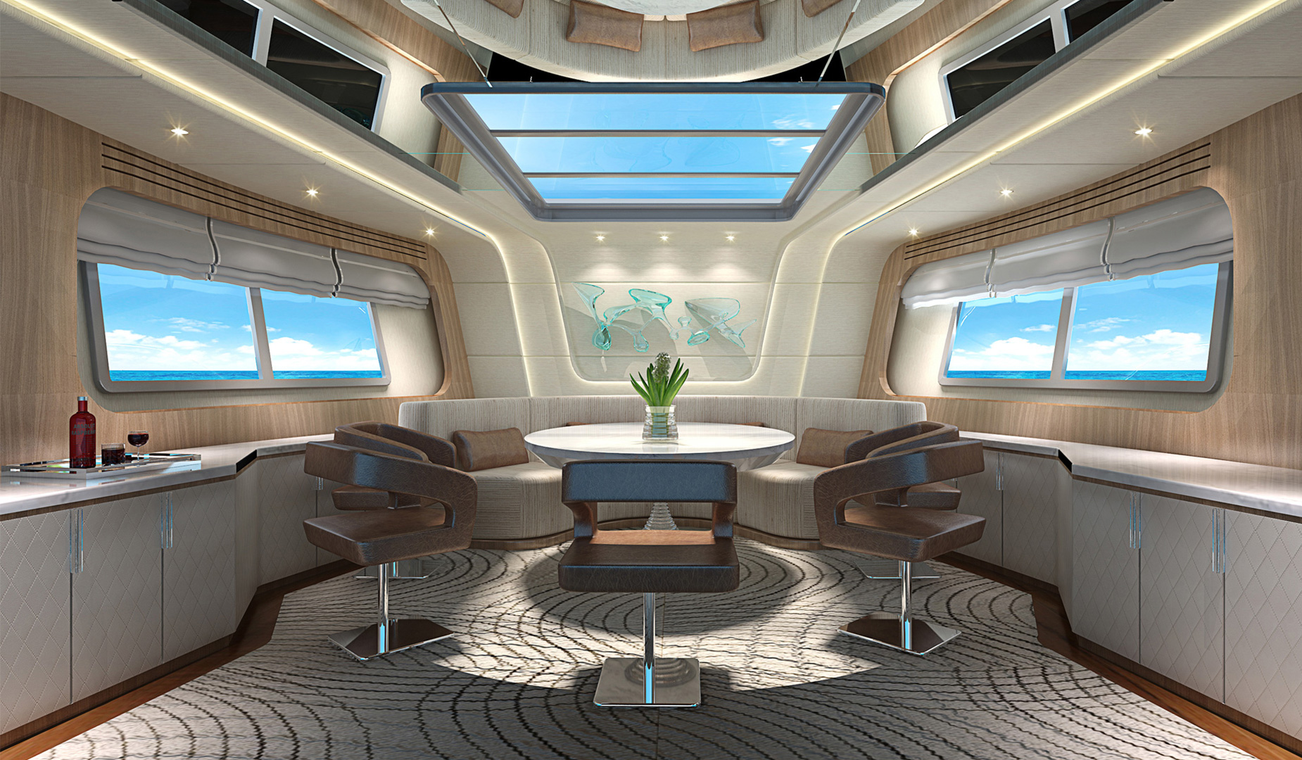 Puccini Yacht Fly 82 Interior